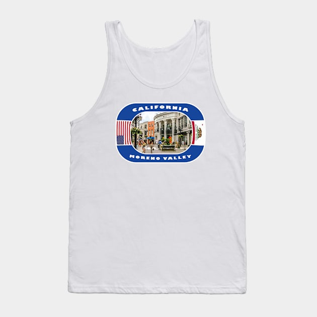 California, Moreno Valley City, USA Tank Top by DeluxDesign